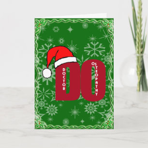 CHRISTMAS SANTA DO - DOCTOR OF OSTEOPATHY HOLIDAY CARD