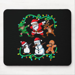 Christmas Santa Elf Reindeer Dab Xmas Dance Boys G Mouse Mat