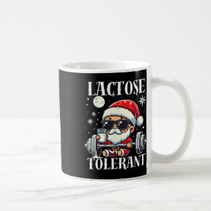 Christmas Santa Fitness Xmas Ugly Christmas Lactos Coffee Mug