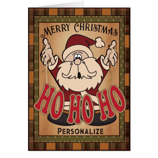 Christmas Santa Fun (Front)