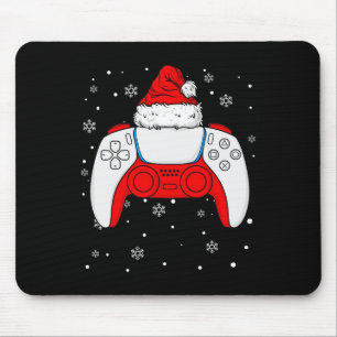 Christmas Santa Gamer Controller Boys Kids Teens G Mouse Mat
