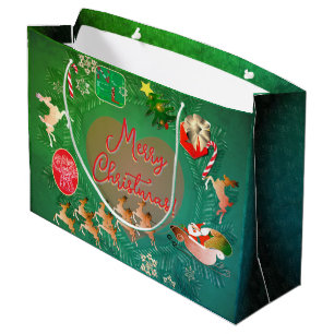 Christmas Santa Gift Bag