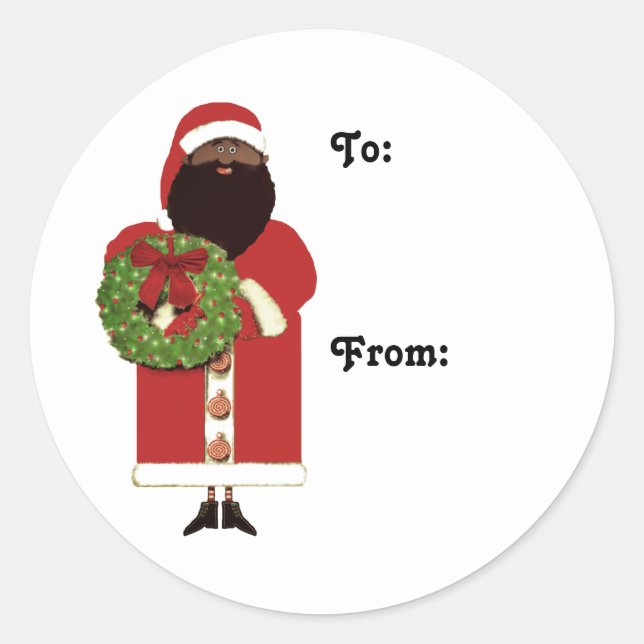 Christmas Santa Gift Tags (Front)