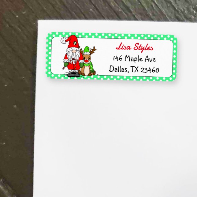Christmas Santa Gnome and Reindeer Holiday  (Creator Uploaded)
