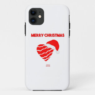 Christmas Santa Heart Apple iPhone SE/5/5S Case