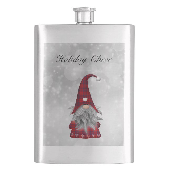 Christmas Santa Hip Flask (Front)