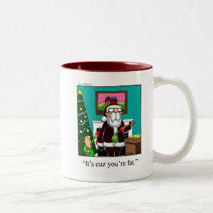 Christmas Santa Humour Coffee Mug