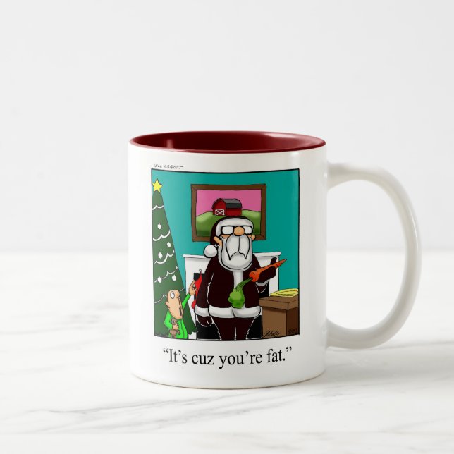  Christmas Santa Humour Coffee  Mug (Right)
