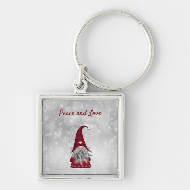 Christmas Santa Key Ring (Front)