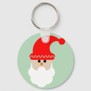 Christmas Santa  Key Ring