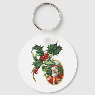 Christmas Santa Key Ring
