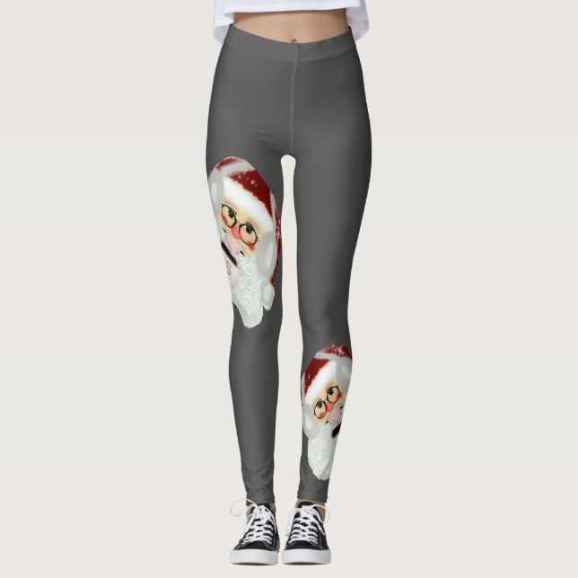 Christmas Santa leggings (Front)