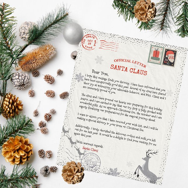 Christmas Santa Letter For Kids Cute And Funny (Creator Uploaded)