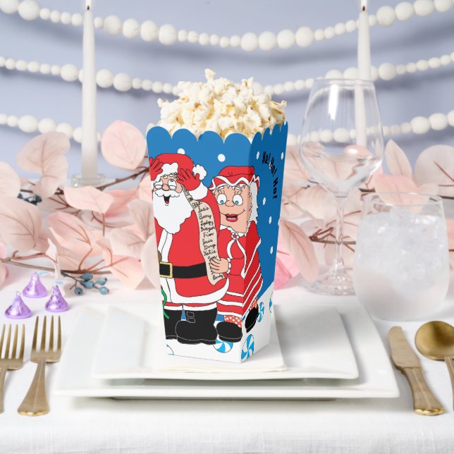 Christmas Santa Lt Favour Boxes (Wedding)