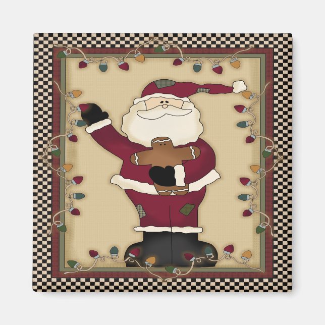Christmas Santa Magnet (Front)