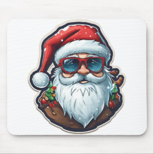 Christmas Santa Mouse Mat