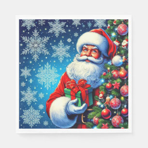 Christmas santa napkins! napkin