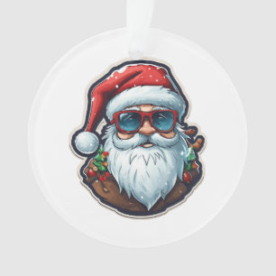 Christmas Santa Ornament