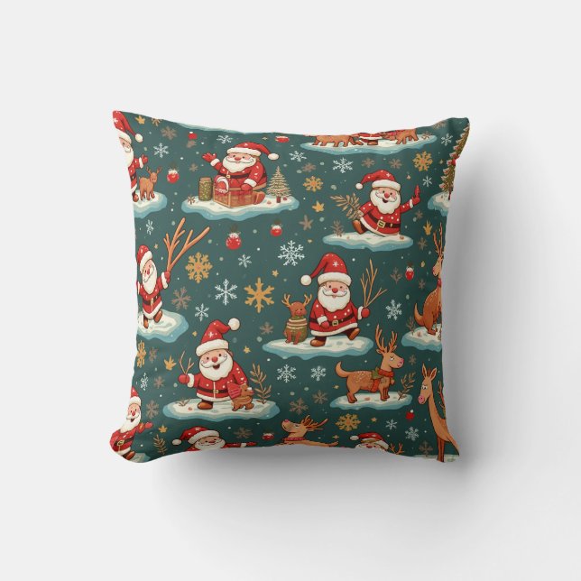 christmas santa pillows  (Front)