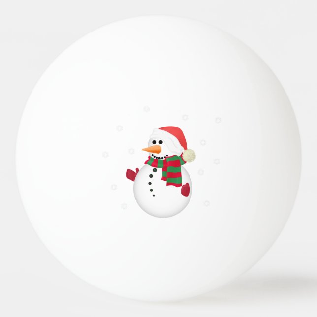 Christmas Santa Ping Pong Ball (Front)