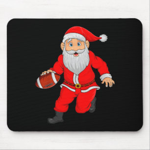 Christmas Santa Playing Football Xmas Funny Srts P Mouse Mat