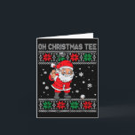 Christmas Santa Playing Golf Xmas Golfer For Mens  Card<br><div class="desc">Christmas Santa Playing Golf Xmas Golfer For Mens Boy Kids</div>