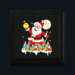 Christmas Santa Playing Softball Presents Gift Box<br><div class="desc">Christmas Santa Playing Softball Presents</div>