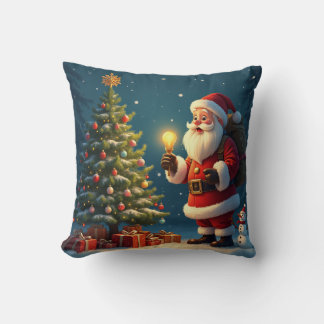 Christmas Santa present Cushion