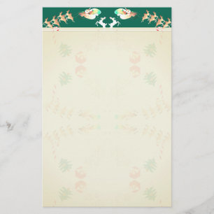Christmas Santa Reindeer Stationery