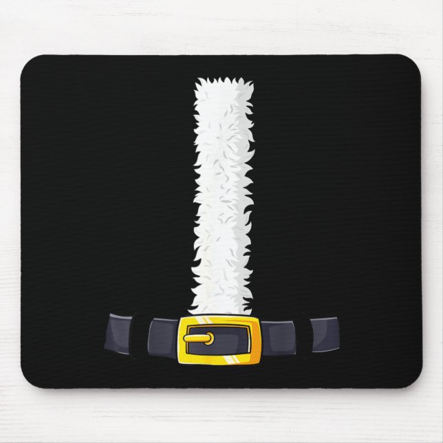 Christmas Santa-santa Claus Costume Fun Santa Suit Mouse Mat (Front)