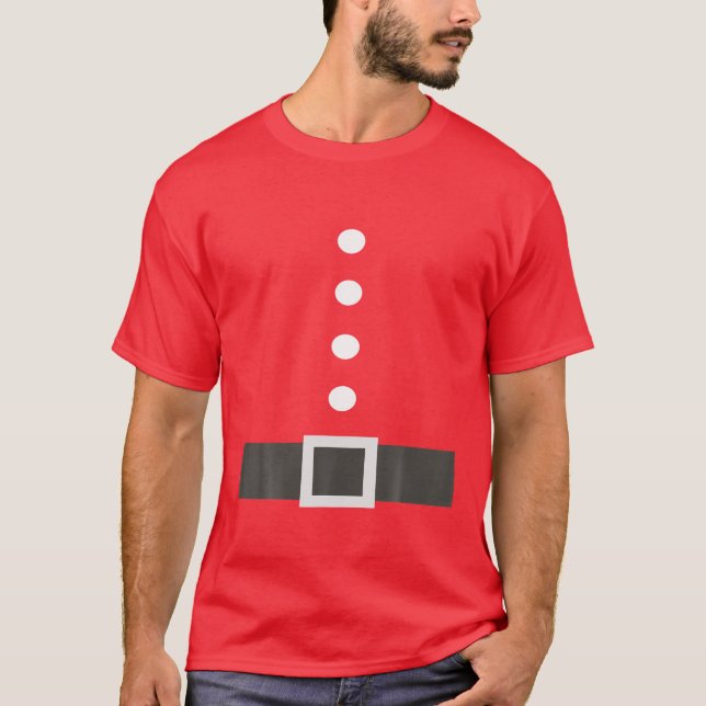Christmas Santa Shirt - Santa Claus Costume Fun Sa (Front)