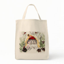 Christmas Santa Tote