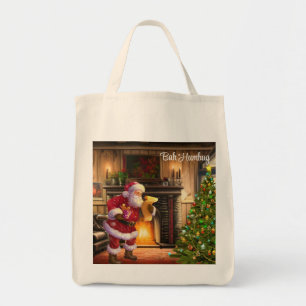 Christmas Santa Tote Bag