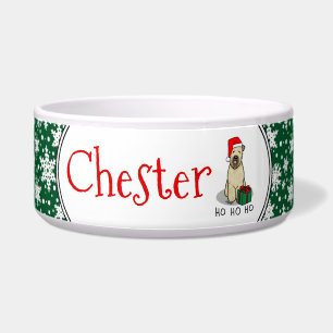 Christmas Santa Wheaten Terrier (wheaten 1b2) Cute