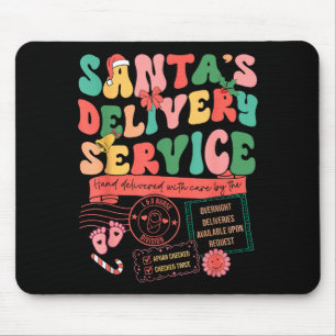 Christmas Santa's Delivery Service L&d Labor D Mouse Mat