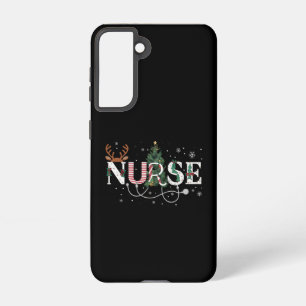 Christmas Santa's Favourite Nurse Xmas Gifts Holid Samsung Galaxy Case