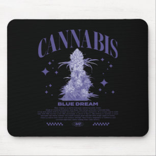 Christmas Sativa Hybrid Strain Blue Dream  Mouse Mat