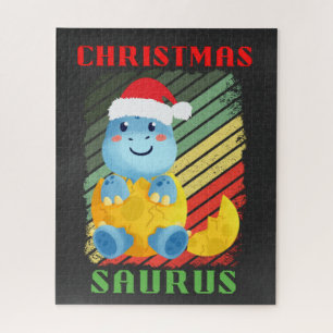 CHRISTMAS SAURS JIGSAW PUZZLE