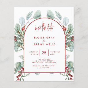 Christmas Save the Date Flyer