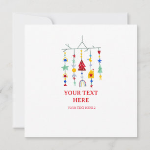 Christmas Scandi Minimalist Simple Holiday