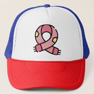 christmas scarf trucker hat
