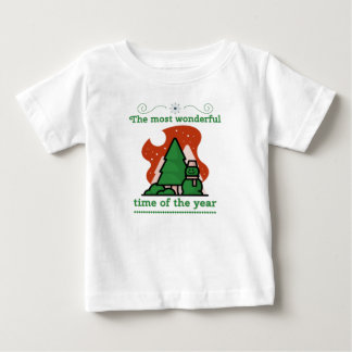 Christmas Scene Baby T-Shirt