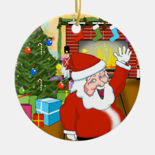 Christmas Scene Christmas Ornament