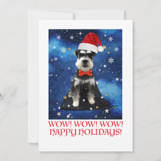 Christmas Schnauzer Announcement
