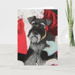 Christmas Schnauzer card