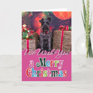 Christmas - Schnauzer - Sophie Holiday Card