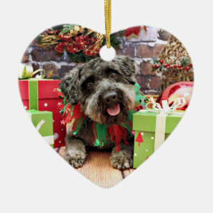 Christmas - Schnoodle - Dexter Ceramic Tree Decoration