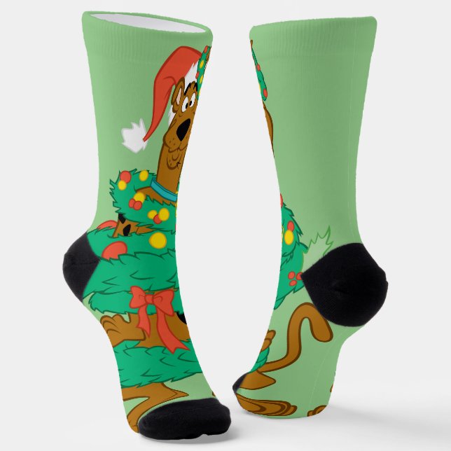 Christmas Scooby Socks (Angled)