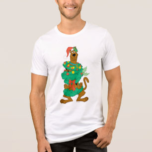 Christmas Scooby Tri-Blend Shirt