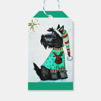 Christmas Scottie Gift Tags
